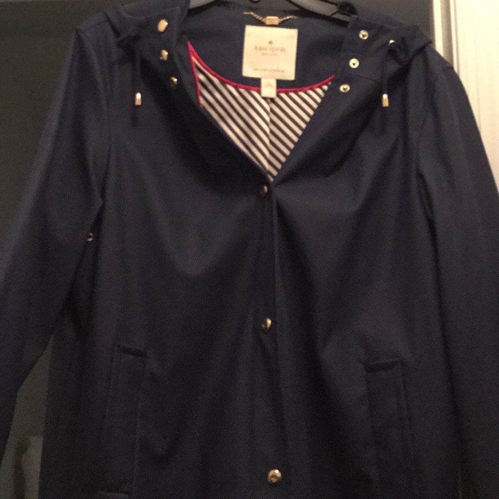 Kate Spade Rain Jacket w/ Hood
